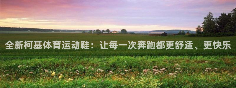 搜球体育怎么登录账号：全新柯基体育运动鞋：让每一次奔跑都更舒适、更快乐
